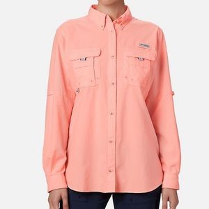 NEW✨ PFG Long Sleeve Button Down Bahama Shirt👚